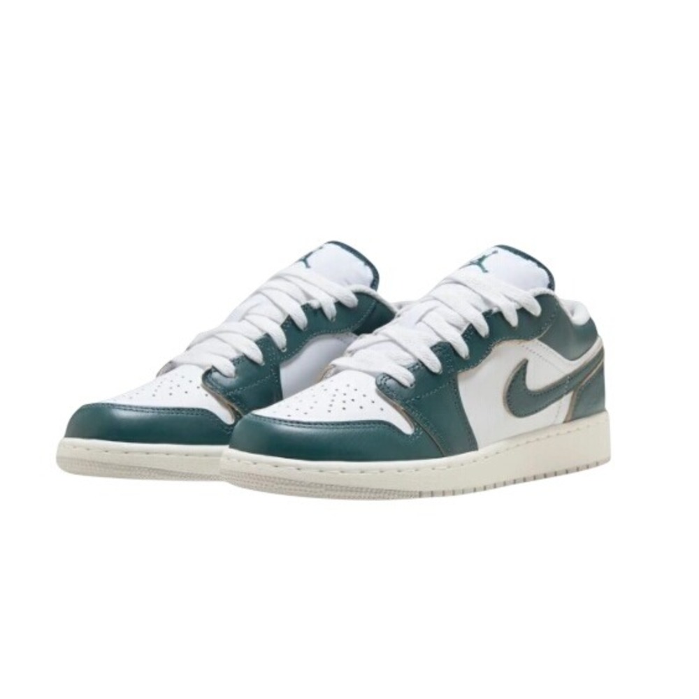 Nike Air Jordan 1 Low Oxidized Green FQ8041-300 White Green Mens 5 Womens 6.5